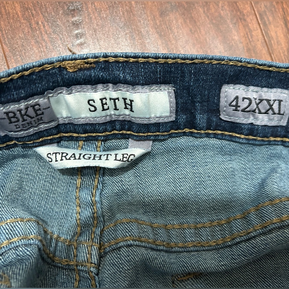 Men’s BKE Seth Straight Leg Denim Jeans